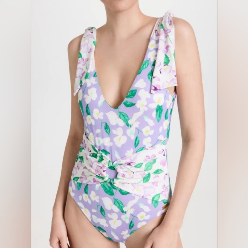 Palmacea Amelia 33 floral one piece swimsuit L